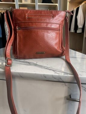 Women’s Crossbody Bag in Rust Orange by Lug